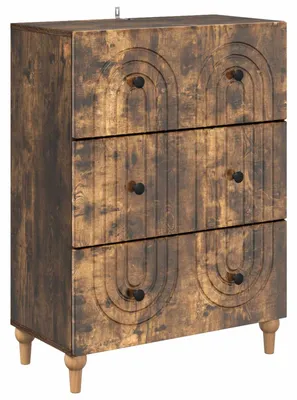Zdjęcie produktu dla Szafka z Szufladami Dąb wędzony 66 x 34,5 x 90 cm