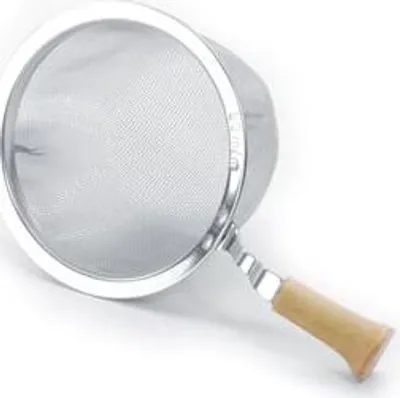 Produktbild von Tee Sieb mit Bambusgriff Edelstahl Ø ca. 6 cm
