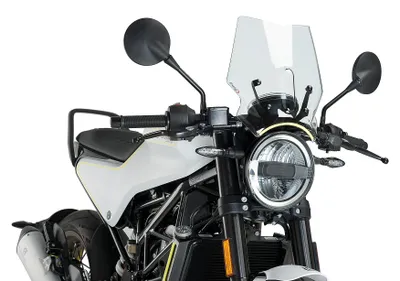 Immagine prodotto di Cupolino PUIG naked sport trasparente per Husqvarna