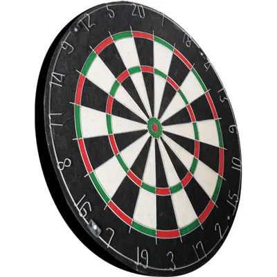 Produktbild von Vedes Dartboard Sisal, ca. 45,7 cm Durchmesser, ohne Pfeile, ab 14 Jahren, für Stahlspitzen-Darts, 5200 g