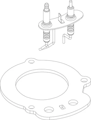 Zdjęcie produktu dla BOSCH Ersatzteil TTNR: 87379035360 Elektrodensatz