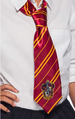 Zdjęcie produktu dla Rubies 339037 - Krawat Harry Potter Gryffindor, mundurek szkolny Hogwart, STD
