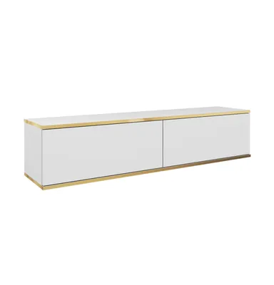 Produktbild von AX LIVING Lowboard TV Orkis 135 cm Modern und Funktional, Weiß