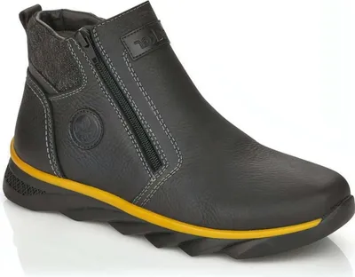 Zdjęcie produktu dla Buty za kostkę męskie Rieker F1652-00 Kolor: Czarny Rozmiar: 43