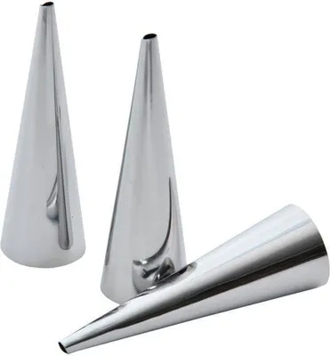Produktbild von Orion Spritztüllen Schillerlockenformen Hörnchen-Backformen Röhrchen Cremerollen Sahnerollen 3 St.