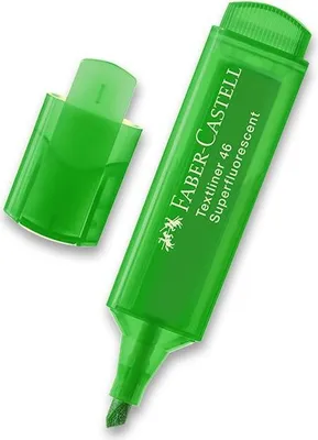 Obrázek produktu pro Zvýrazňovač FABER-CASTELL TEXTLINER 1546, zelený