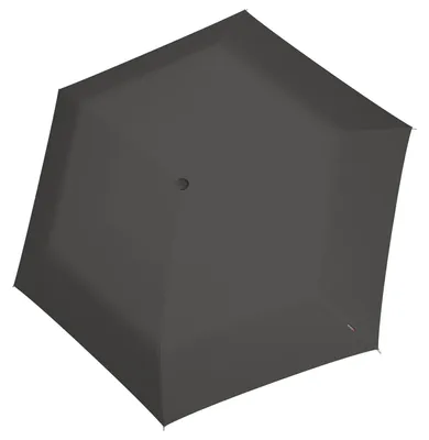 Produktbild von Knirps Taschenregenschirm Regenschirm US.050 Ultra Light Slim Manual Dark Grey dunkelgrau