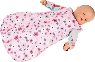 Produktbild von goki Puppenschlafsack Blütentraum