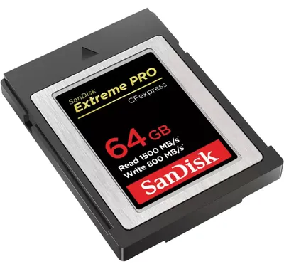 Productafbeelding van SanDisk Extreme PRO® CFexpress®-geheugenkaart, type B – 64 GB