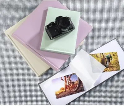 Image de Hama Fine Art Album Jumbo 30x30 80 pages blanches, vert tilleul 2729