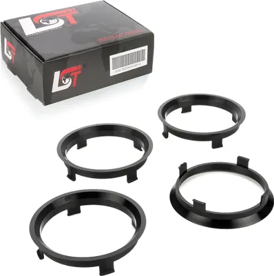 Produktbild von 4x Zentrierringe Alufelgen Ø 67,1 mm - Ø 72,6 mm für SEAT SKODA VW