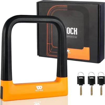 Produktbild von Famanu U-Schloss 18,7 mm - robust, hochsicher, schwarz