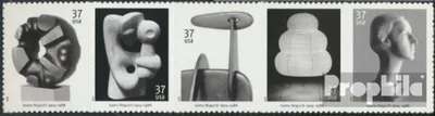 Produktbild von Briefmarken USA 2004 Mi 3835-3838 Fünferstreifen (kompl.Ausg.) postfrisch Noguchi