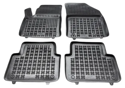 Image de MTM Tapis de sol pour Opel Crossland X / Crossland 06.2017-07.2024 en Caoutchouc, Bac sur Mesure Antidérapant avec Rebords 5 cm, cod. 3D 7550