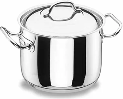 Produktbild von Lacor Stewpot Profesional WITH LID 28CM Kochtopf inkl. Deckel, Edelstahl, 28 cm Durchmesser, Induktionsherd-geeignet