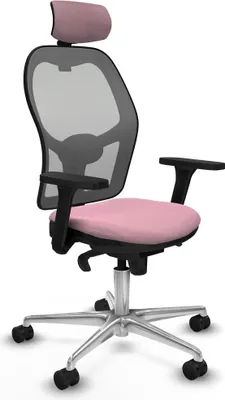 Produktbild von Bürostuhl mit Kopfstütze Piqueras y Crespo 3D086N2 Rosa