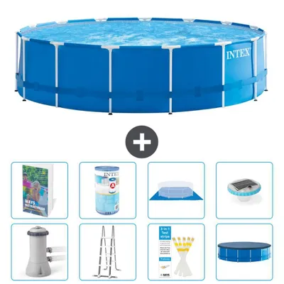 Immagine prodotto di Piscina fuori terra a struttura - 457x122 cm - 7 pezzi - Modello S622