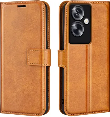 Produktbild von OPPO A79 5G Hülle - Coverup Deluxe Klapphülle - Braun