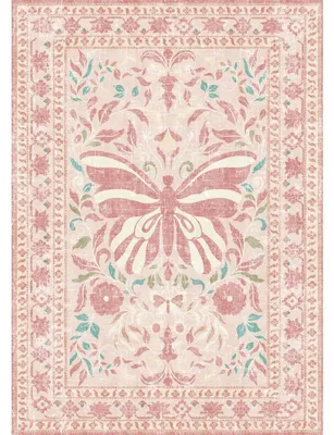 Produktbild von Rutschfester, waschbarer Teppich, 200 x 280 cm, für Wohnzimmer und Schlafzimmer