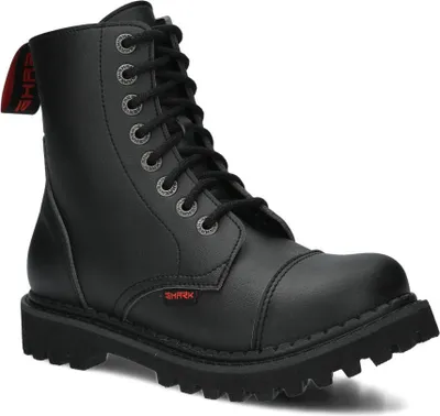 Produktbild von NAGABA Stiefel Damen Herren Springerstiefel 8-Loch -  - Schwarz - 42