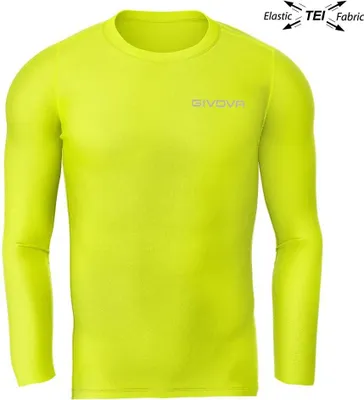 Produktbild von Funktions-T-Shirt Givova Corpus 3 Maglia Intima Elastica Gelb - 3XS