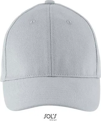 Immagine prodotto di SOLs 88100 | Six Panel Cap Buffalo / berretto / beanie / cappello - Colore: Pure Grey - Taglia: Taglia unica