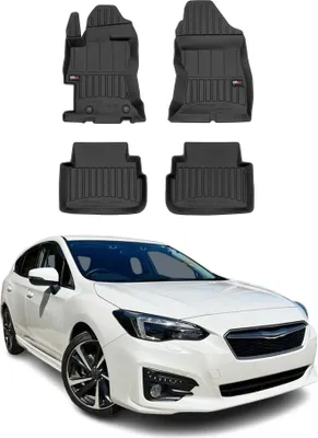Zdjęcie produktu dla Dywaniki do Subaru Impreza 2016-2022 TPE Czarne