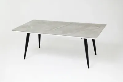 Image de Couchtisch >2120-38< in Keramik Hochglanz grau Marmoriert - 110x42x60 (BxHxT)