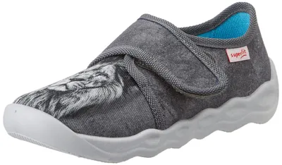 Produktbild von Superfit Jungen Bubble Hausschuh, Grau Mehrfarbig 2010, 38 EU