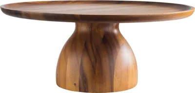 Produktbild von APS Tortenplatte - Akazienholz, geölt - Durchmesser: 38,5 cm - Höhe: 16 cm