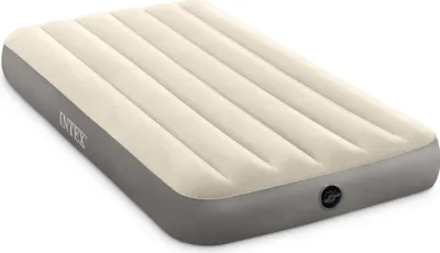 An Intex air mattress is shown on a white background.