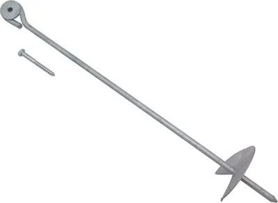 Produktbild von 4x Erdanker 60cm Bodenanker f Schaukel Spielturm Erdnagel Befestigungsanker Zelt