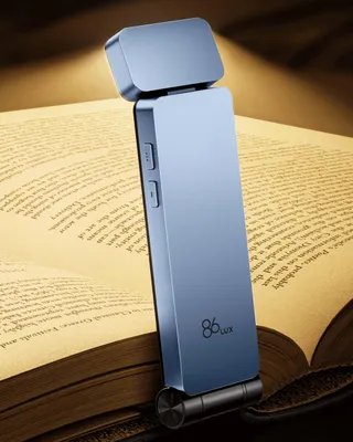 Immagine prodotto di Lampada da lettura ricaricabile con clip per libro e 3 modalità di colore