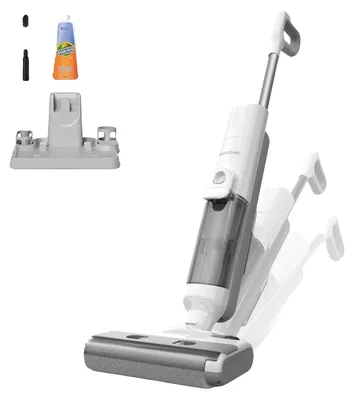 Image de Aspirateur, nettoyage automatique intelligent, autonomie de 60 minutes, blanc