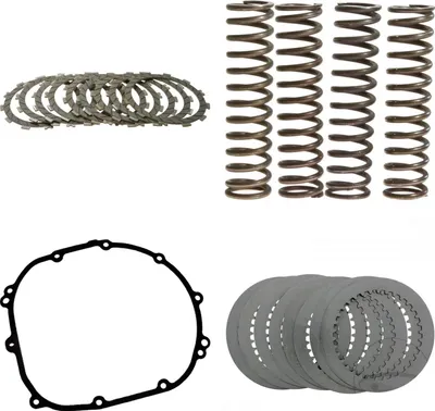 Immagine prodotto di Frizione completa: dischi, molle, guarnizioni e lamelle per Kawasaki Z 750 R, anni di produzione 2012-2014, di Pamoto - Nuova