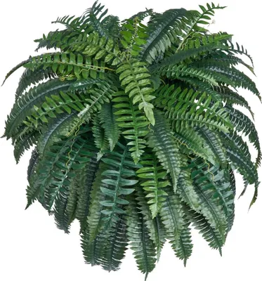 Produktbild von Artificial Boston Fern Large Plastic Fern 88 Branches Indoor Outdoor Decor