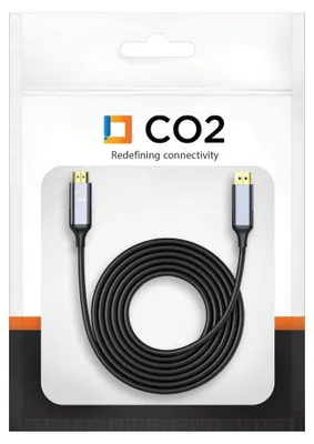 Immagine prodotto di Cavo Co2 Da Hdmi A Displayport 1.4 Adattatore Hdmi Dp Fhd 240Hz 4K 60Hz Hdr 1M