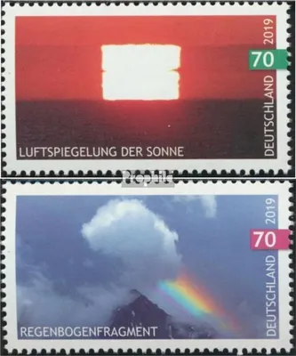 Produktbild von Briefmarken BRD (BR.Deutschland) 2019 Mi 3441-3442 (kompl.Ausg.) postfrisch Himmelsereignisse