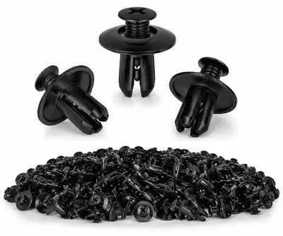 Obrázek produktu pro Plastové zápustné matice, 8 mm, 50 kusů, pro opravy automobilů