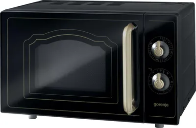 Immagine prodotto di Gorenje MO4250CLB - Piano di lavoro - Grill microonde - 20 l - 700 W - Comando rotante - Antracite