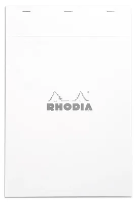 Produktbild von RHODIA Notizblock No. 19 DIN A4+ kariert weiß
