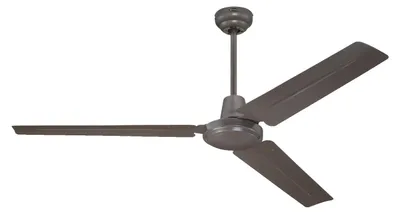Obrázok produktu pre Stropný ventilátor s nástenným vypínačom Industrial 142 cm Espresso