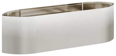 Zdjęcie produktu dla vidaXL Podwyższona grządka ogrodowa ze stali nierdzewnej 140 x 40 x 40 cm