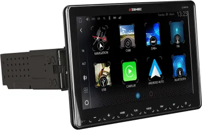 Produktbild von ZENEC Z-N975 1-DIN Moniceiver Android Auto Apple CarPlay Bluetooth Digitalradio