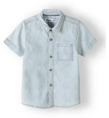 Immagine prodotto di Camicie Minoti, cotone, maniche corte, blu, taglia 80, per ragazzi