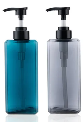 Produktbild von 2er-Pack 650-ml-Pumpspender aus nachfüllbarem Kunststoff für Seife, Lotion und Shampoo