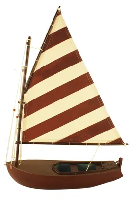 Productafbeelding van Houten Zeilboot Decoratieartikel voor Thuis