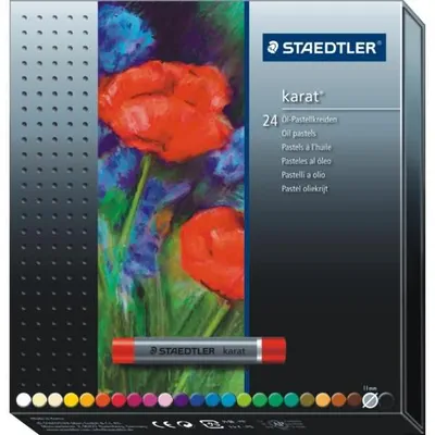 Produktbild von Staedtler Ölpastellkreide Design Journey 24er Etui, 1,1 cm, 24 Stück(e)