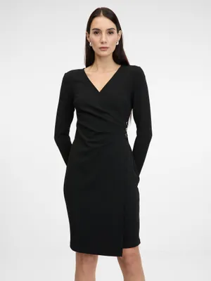 Produktbild von Orsay Schwarzes knielanges Damenkleid 1001273660000__36