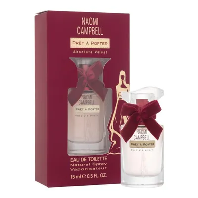 Produktbild von Naomi Campbell Prêt à Porter Absolute Velvet Eau De Toilette 15 ml (woman)